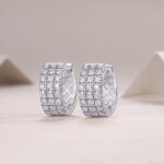 S925 silver earrings moissanite new earring live earrings cross-border hot selling ear jewelry in stock wholesale - Image 2