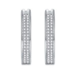 Cross-border S925 silver new earrings moissanite new earrings temu Amazon hot selling ear jewelry wholesale - Image 5