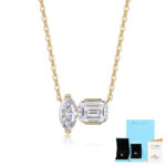 S925 silver new necklace moissanite chain cross-border ins wind clavicle chain Europe and the United States Etsy pendant wholesale - Image 7