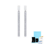 Personalized fashion 925 silver earrings light luxury high-end sense cross-border hot Amazon new moissanite earrings wholesale - Image 7