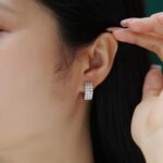 S925 silver earrings moissanite new earring live earrings cross-border hot selling ear jewelry in stock wholesale - Image 4