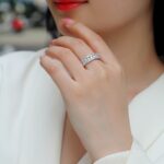 S925 silver ring moissanite whole body ring cross-border Etsy jewelry hot selling new source wholesale in stock generation - Image 4