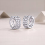 S925 silver earrings moissanite new earring live earrings cross-border hot selling ear jewelry in stock wholesale - Image 3