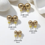 2024 Upgraded 925 Silver Korea Shijia Strong Crystal Pearl Earrings Simple Fashion Geometric Earrings Wholesale - Image 18