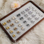 2024 Upgraded 925 Silver Korea Shijia Strong Crystal Pearl Earrings Simple Fashion Geometric Earrings Wholesale - Image 2